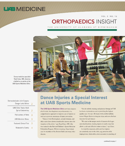 UAB Insight Orthopaedics Volume 2