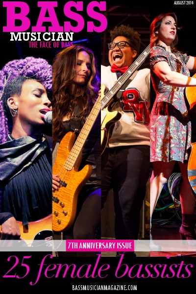 Bass Musician Magazine - SPECIAL August 2014 Female Bassist Issue