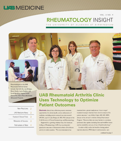 UAB Insight Rheumatology Volume 2