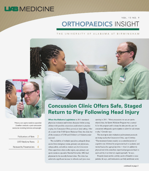 UAB Insight Orthopaedics Volume 5