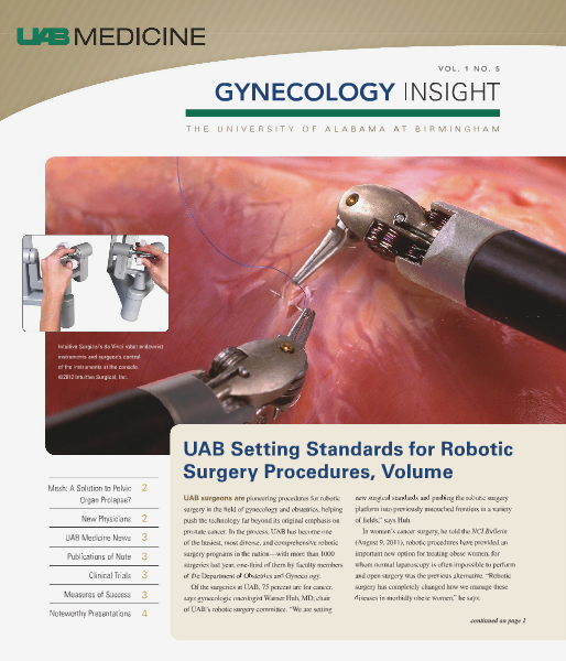 UAB Insight Gynecology Volume 1