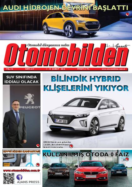Otomobilden Dergisi 1-15 Şubat 2016 