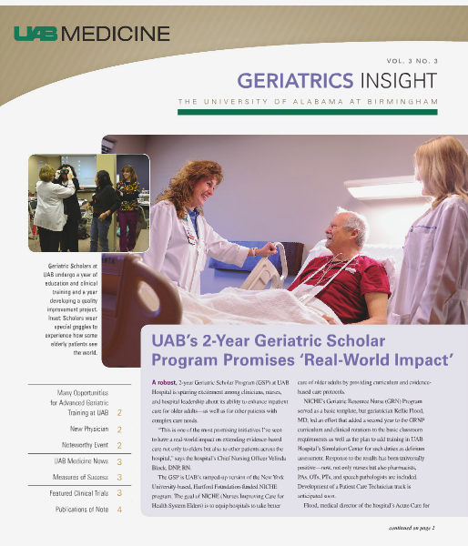 UAB Insight Geriatrics Volume 3