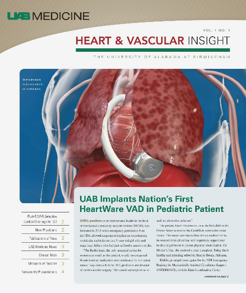 UAB Insight Heart & Vascular Volume 1
