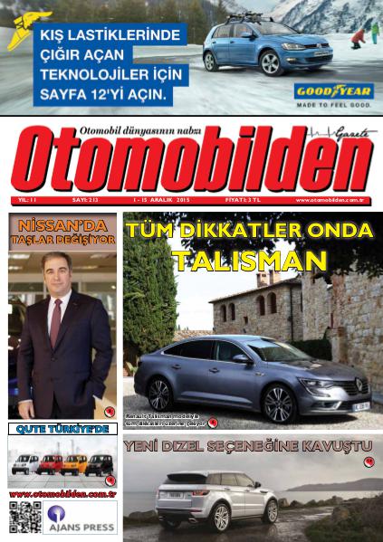 Otomobilden Dergisi 1-15 Aralık 2015 