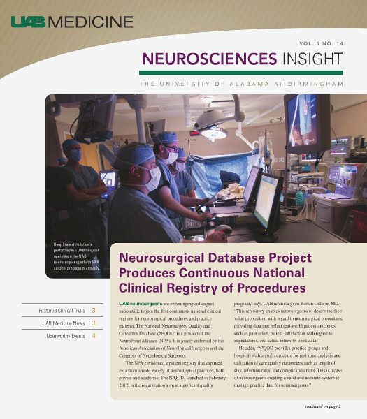 UAB Insight Neurosciences Volume 5