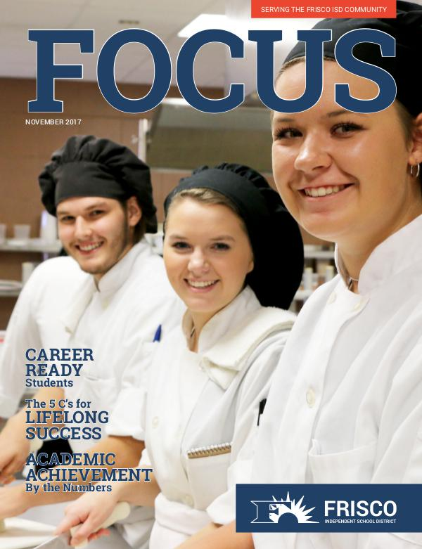 Frisco ISD Focus Magazine November 2017