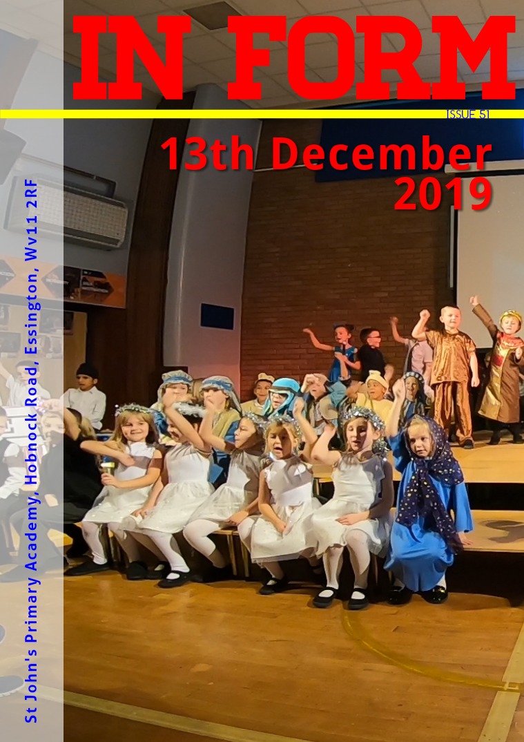 Newsletters | St John's Primary Academy Newsletter - 13th December 2019