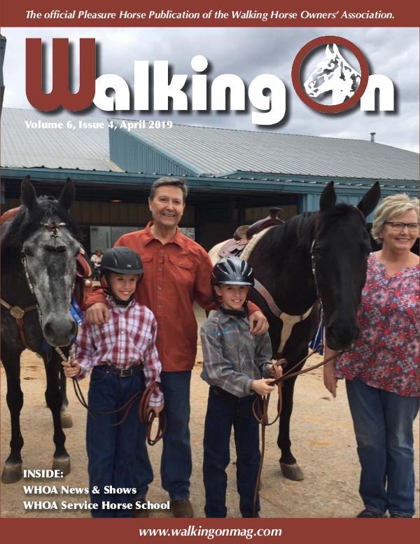 Walking On Volume 6, Issue 4, April 2019