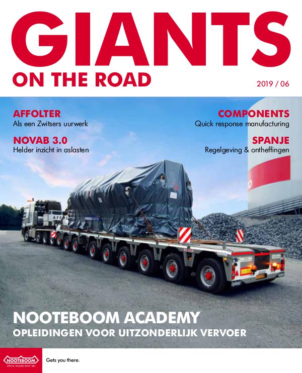 Nederlands - Nooteboom Giants on the Road Magazine Nederlands - Nr.6 - 2019
