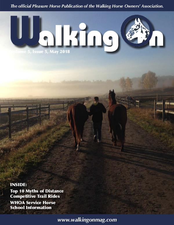 Walking On Volume 5, Issue 5, May 2018