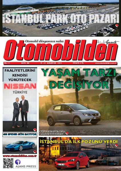 Otomobilden Dergisi 15-31 Ağustos 2015 