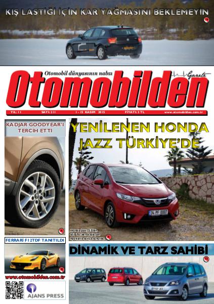 Otomobilden Dergisi 1-15 Kasım 2015 