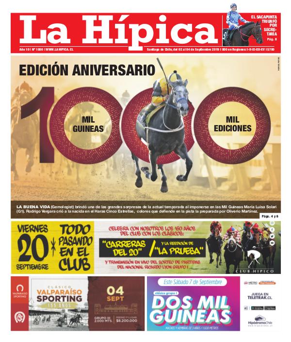 Diario La Hípica Edición 1000
