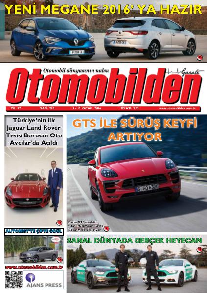 Otomobilden Dergisi 1-15 Ocak 2016 