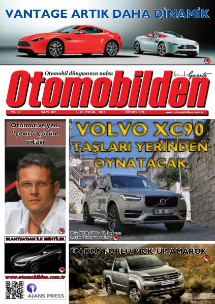 Otomobilden Dergisi 1-15 Eylül 2015 