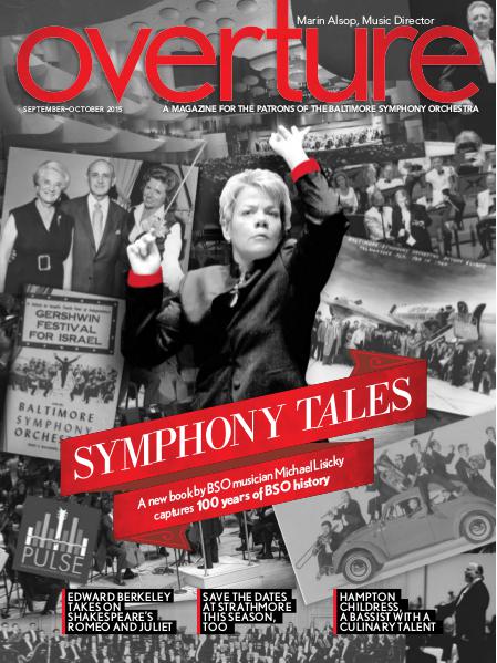 Overture Magazine - 2015-2016 Season September-October 2015