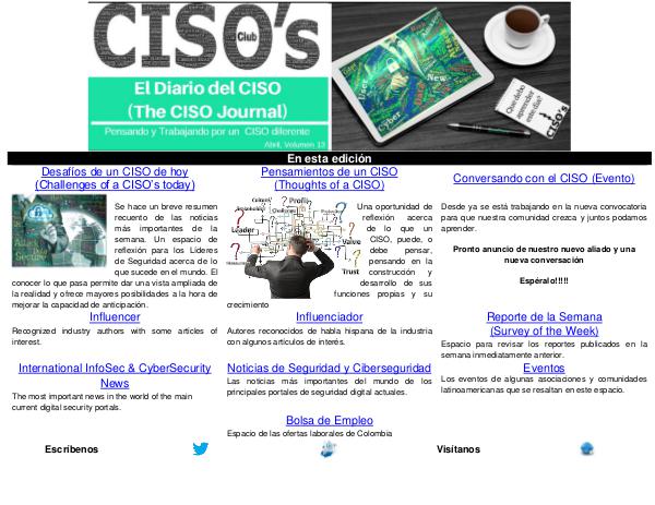 El Diario del CISO (The CISO Journal) Edición 13