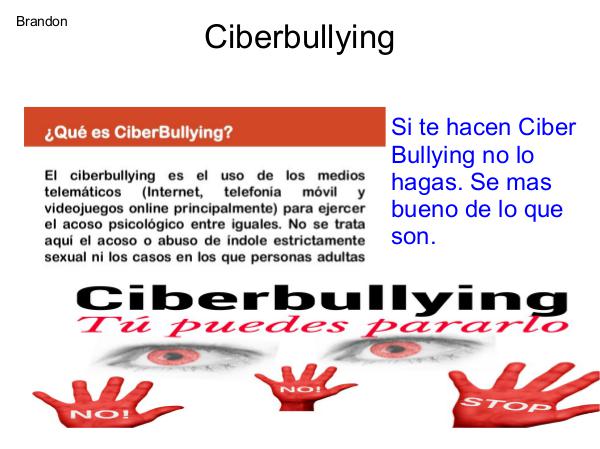 Ciberbullying y los derechos del niño Compilado Ciberbullying 5º grado