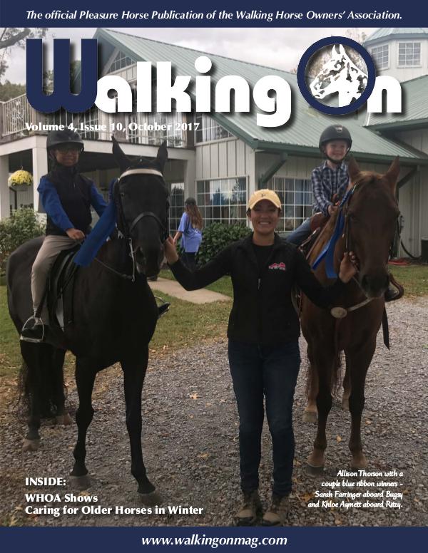 Walking On Volume 4, Issue 10, October 2017