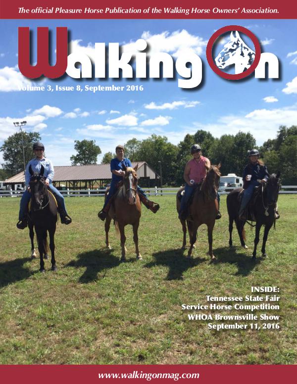 Walking On Volume 3, Issue 8, September 2016
