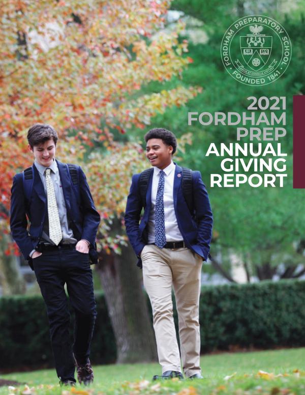 2021 Fordham Prep Annual Report