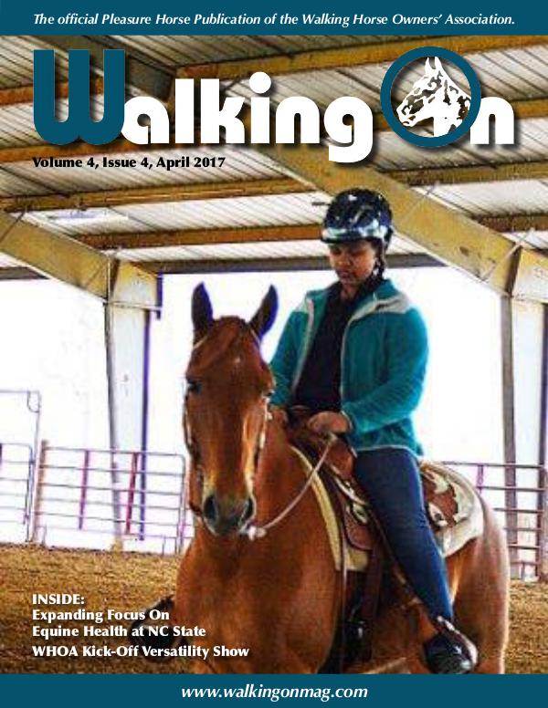 Walking On Volume 4, Issue 4, April 2017