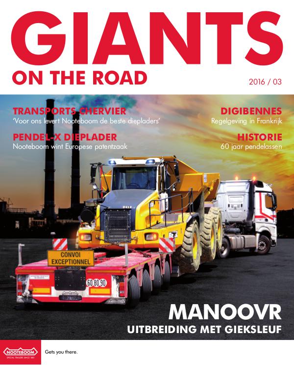 Nederlands - Nooteboom Giants on the Road Magazine Nederlands - Nr.3 - 2016