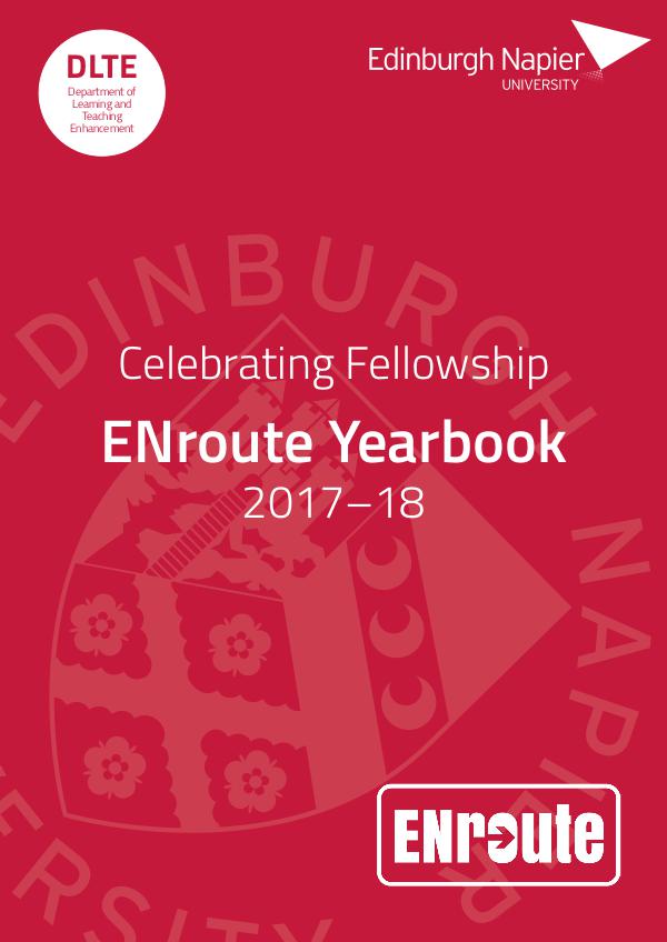 Edinburgh Napier University: ENroute Yearbook 2018 Edition
