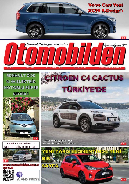 Otomobilden Dergisi 1-31 Ekim 2014 