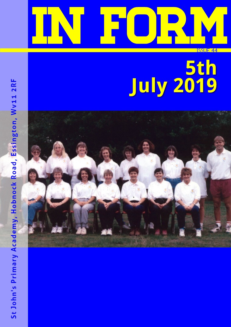 Newsletters | St John's Primary Academy Newsletter - 5th July 2019