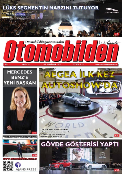 Otomobilden Dergisi 1-15 Haziran 2015 