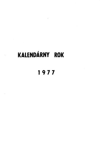 Rok 1977 