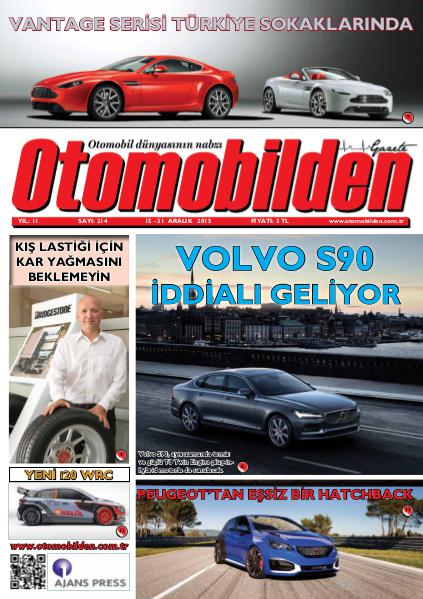 Otomobilden Dergisi 15-31 Aralık 2015 