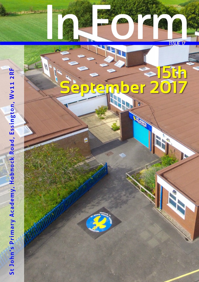  Newsletter - 15th September 2017