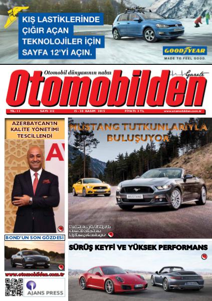 Otomobilden Dergisi 15-30 Kasım 2015 