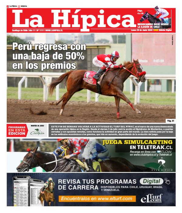 Diario La Hípica Edición 1111