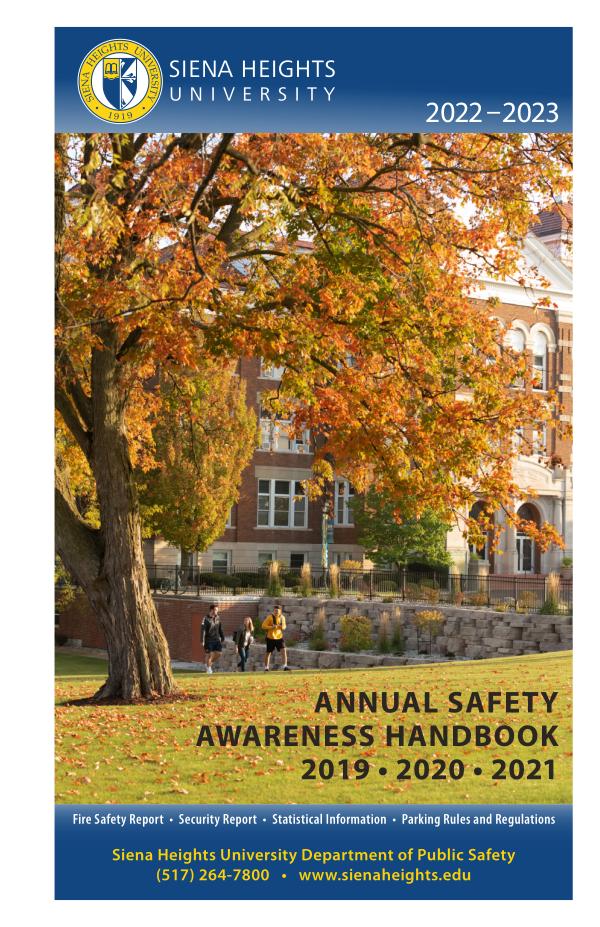 2021-22 SHU Campus Safety Handbook