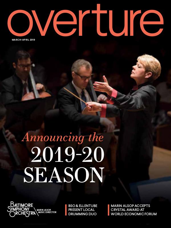 Overture Magazine - 2018-19 Season BSO_Overture_MAR_APR