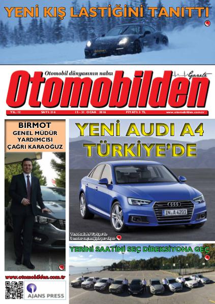 Otomobilden Dergisi 15-31 Ocak 2016 