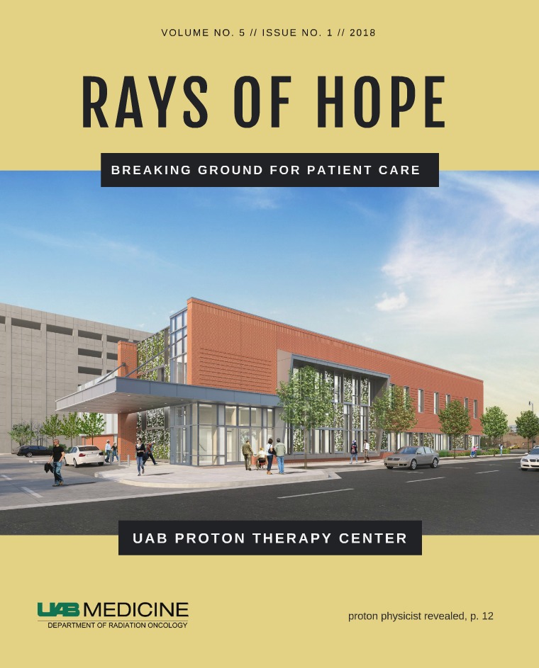 UAB Radiation Oncology, Rays of Hope Volume 5 issue 1