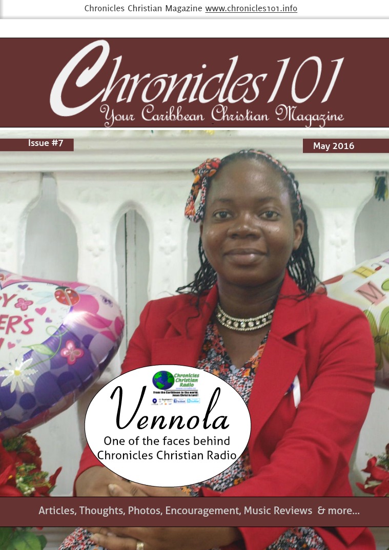 Chronicles 101: Your Caribbean Christian Magazine May 2016