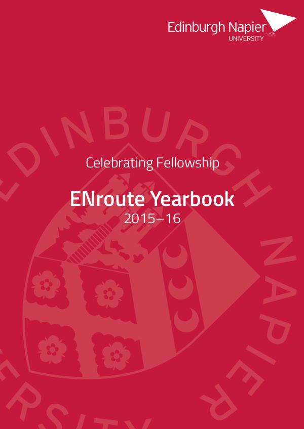 Edinburgh Napier University: ENroute Yearbook 2016 Edition