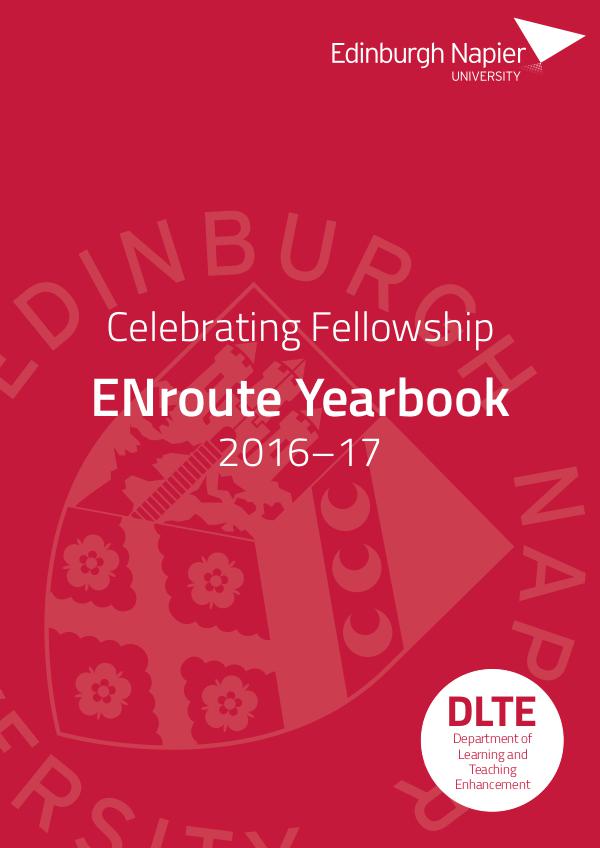 Edinburgh Napier University: ENroute Yearbook 2017 Edition