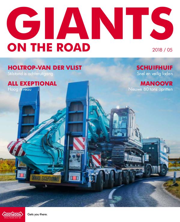 Nederlands - Nooteboom Giants on the Road Magazine Nederlands - Nr.5 - 2018