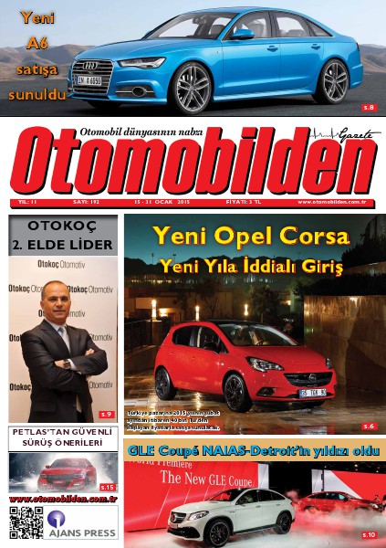 Otomobilden Dergisi 15-31 Ocak 2015 