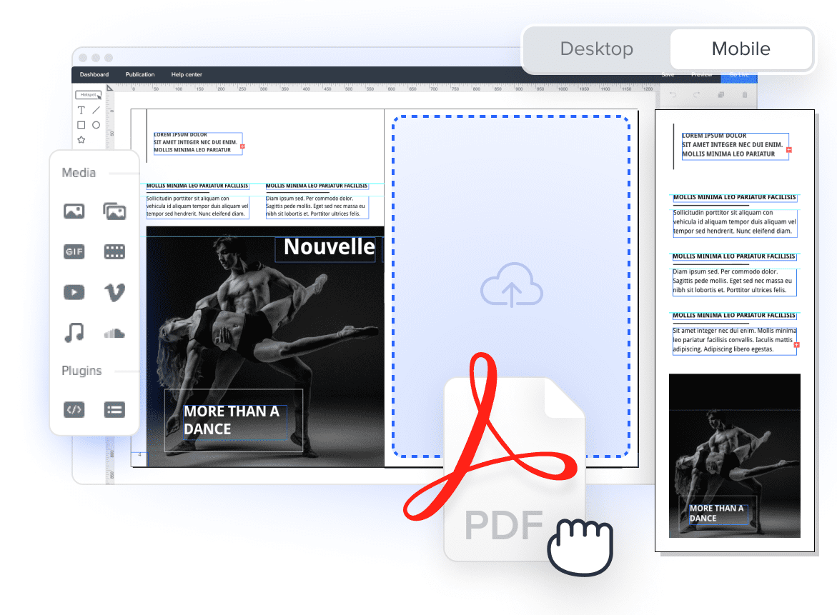 Convert PDFs to Digital Interactive Magazine
