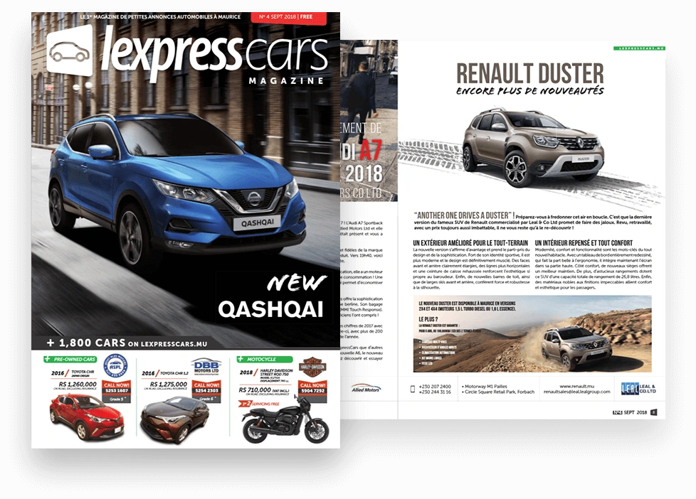 Lexpress Cars Digital Catalog