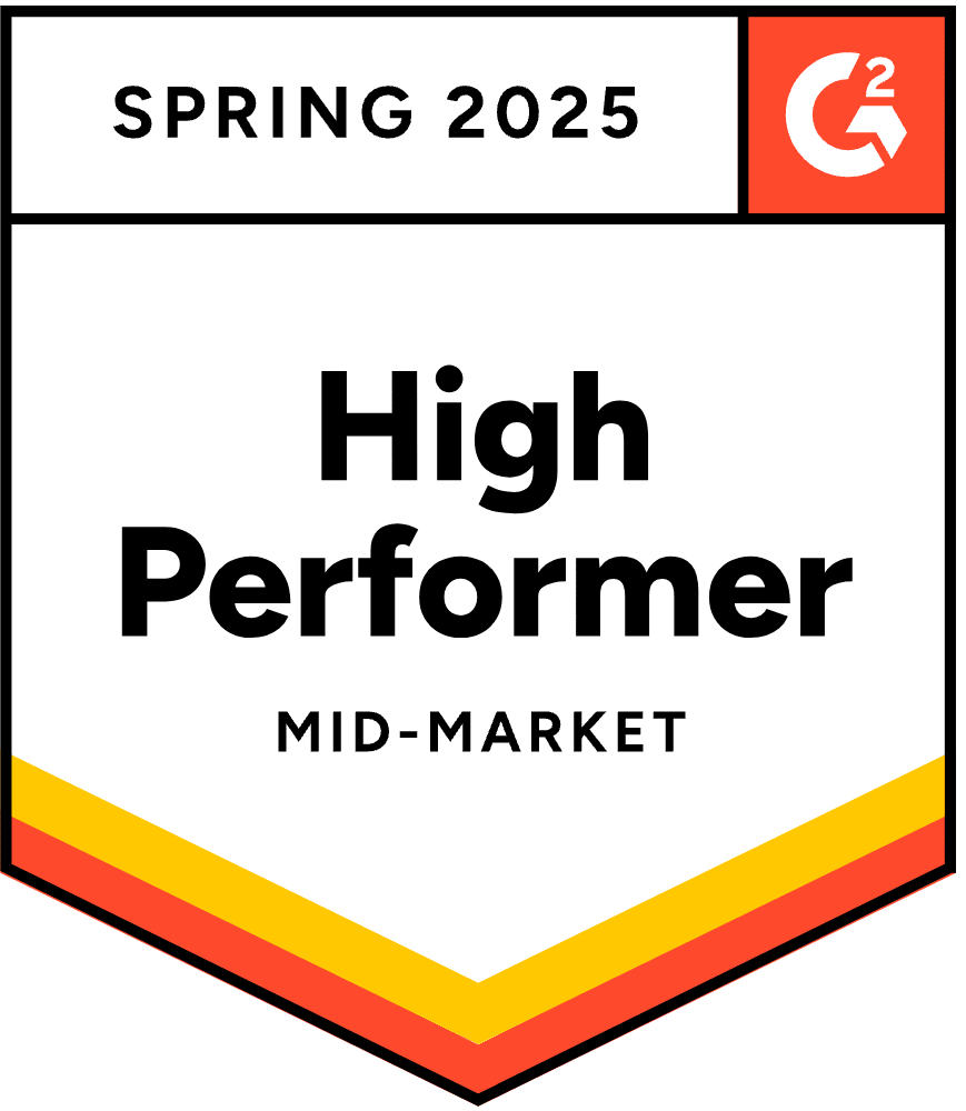 G2 High Performer Mid-Market