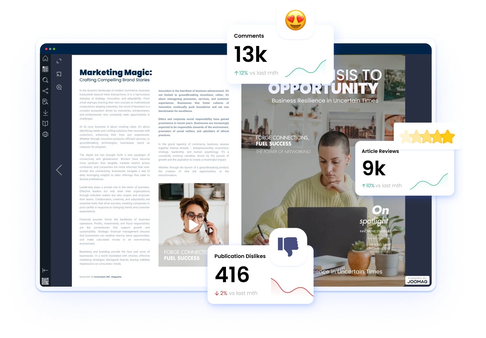 Gain Insights With Granular Analytics